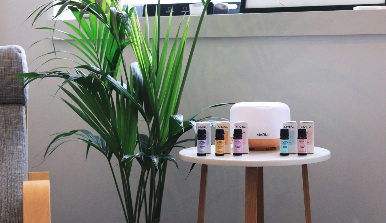 MARU Oils product range and website imagery